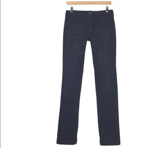 White House Black Market slim leg black jeans